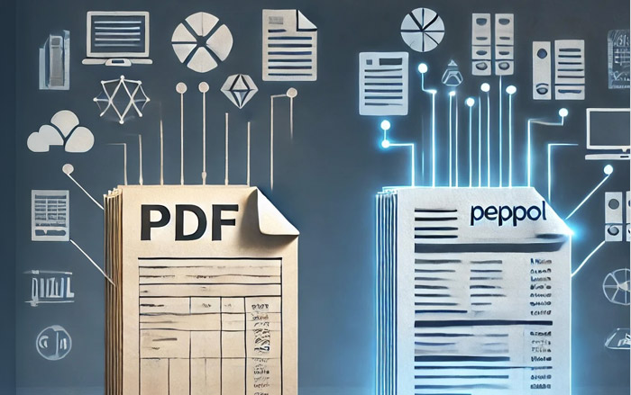 Nee, een PDF is geen elektronische factuur