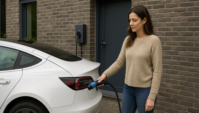 Recharge à domicile : indemnité forfaitaire en baisse pour les voitures électriques de société