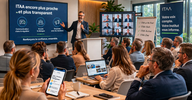 Communication vers et avec les membres – un ITAA encore plus proche et plus transparent