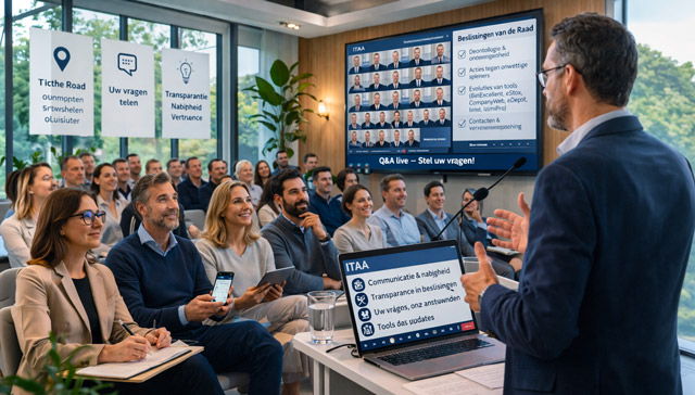 Communicatie naar en met de leden – een ITAA dat nog dichter bij de leden staat en nog transparanter is