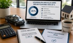 Voordelen van alle aard onder strengere controle: vanaf inkomstenjaar 2026 geldt een plafond van 20 %