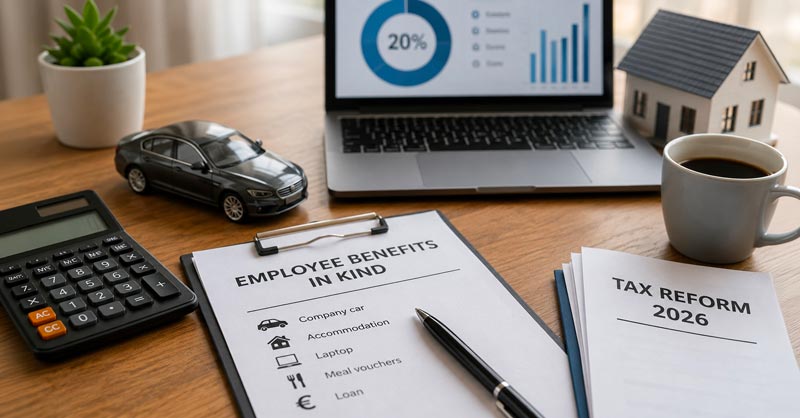 Benefits in Kind Under Closer Scrutiny: A New 20% Cap Applies from the 2026 Tax Year