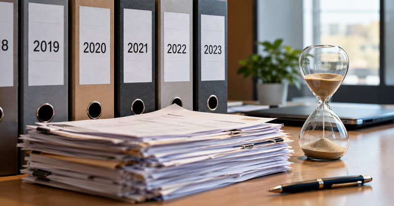 Factures et comptabilité : combien de temps faut-il encore les conserver ?