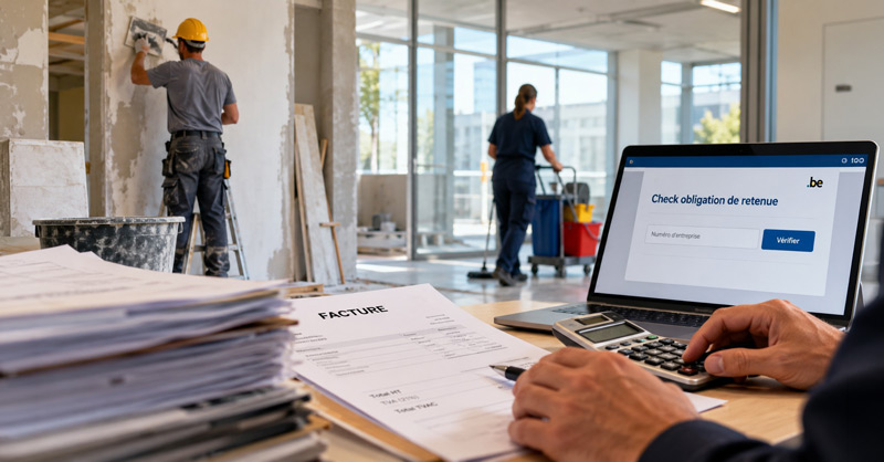 Construction et nettoyage : nouvelle retenue de 15 % dès le 30 octobre 2026